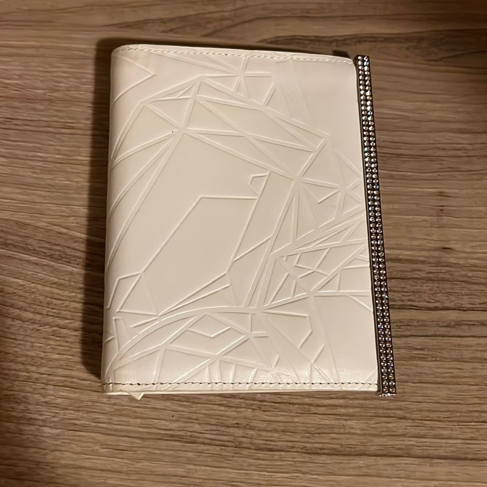 Swarovski bifold compact wallet